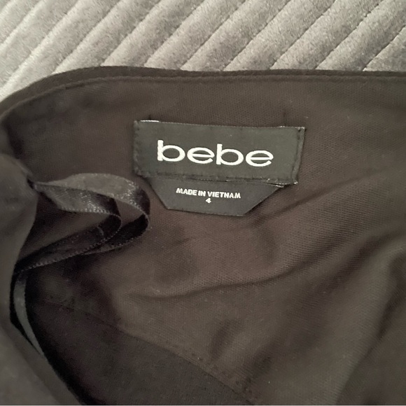 Bebe Black Mini Dress - Picture 8 of 13